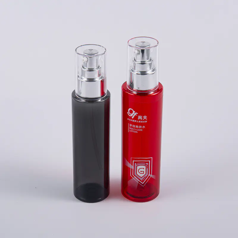 ポータブル容器設計の 120 ml ラウンド クレンジング トナー ボトル ポータブル容器設計の 120 ml ラウンド クレンジング トナー ボトル