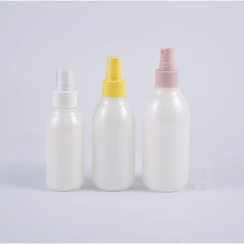 100ml 160ml 200ml 多層半透明マットエアレスボトル ポンプディスペンサー付き