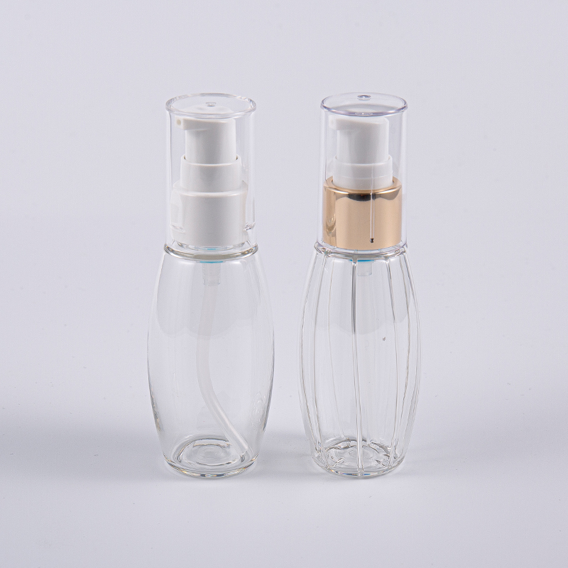 旅行用ポンプ付き50ml PETGボール形ボトル