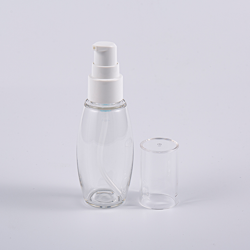 旅行用ポンプ付き50ml PETGボール形ボトル