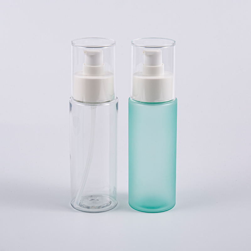 ラウンド 100ml フロスト PET フェイシャル トナー ボトル