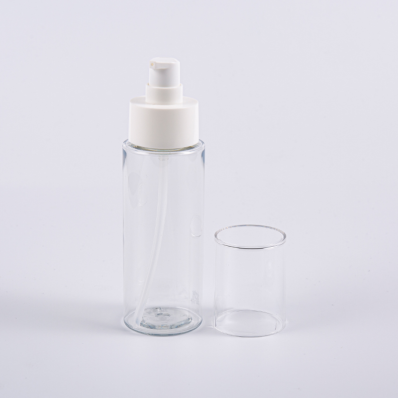 ラウンド 100ml フロスト PET フェイシャル トナー ボトル