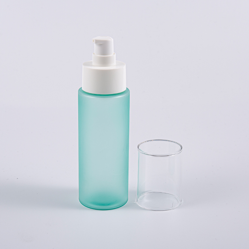 ラウンド 100ml フロスト PET フェイシャル トナー ボトル