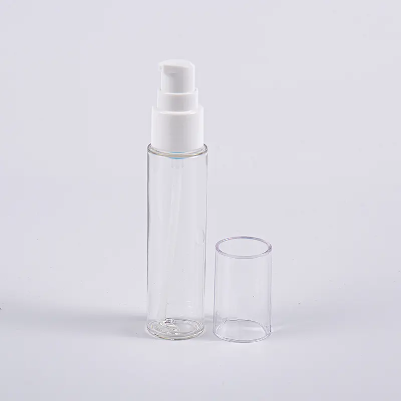 ポンプ付き旅行用20ml 30ml 40mlスリムPETGローションボトル ポンプ付き旅行用20ml 30ml 40mlスリムPETGローションボトル