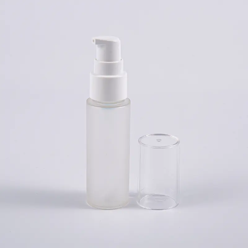 さまざまな色の円形 30 ml PETG ローション ボトル ポンプ旅行用 さまざまな色の円形 30 ml PETG ローション ボトル ポンプ旅行用