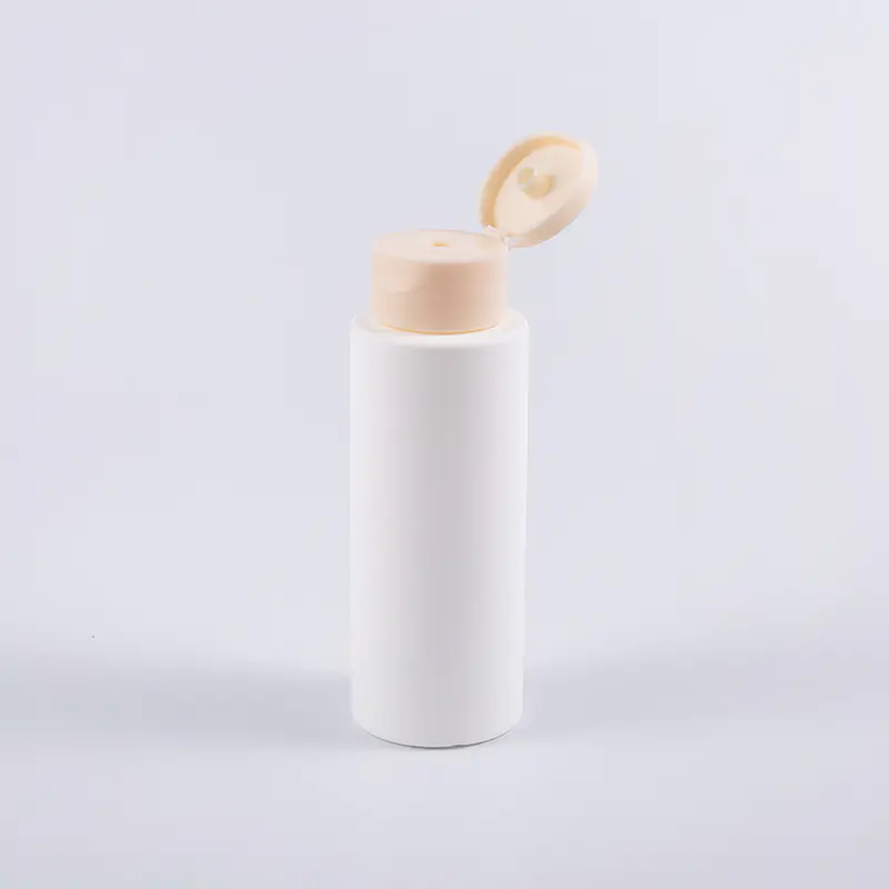 フェイシャルトナーとスキンケアエッセンス用詰め替え化粧品容器 50ml PE 柔軟ローションボトル