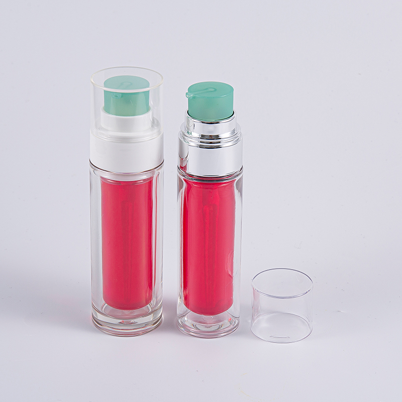 ポンプ付き多層複合内袋 30ml 50ml 真空ボトルが付いている明確な PETG ボトル ポンプ付き多層複合内袋 30ml 50ml 真空ボトルが付いている明確な PETG ボトル