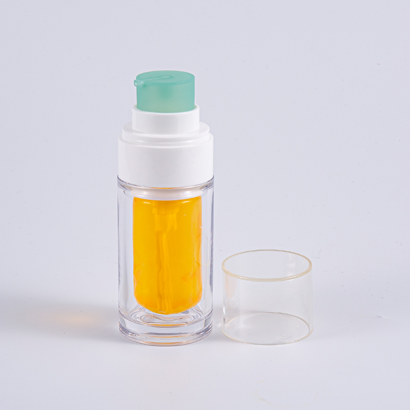 ポンプ付き多層複合内袋 30ml 50ml 真空ボトルが付いている明確な PETG ボトル ポンプ付き多層複合内袋 30ml 50ml 真空ボトルが付いている明確な PETG ボトル