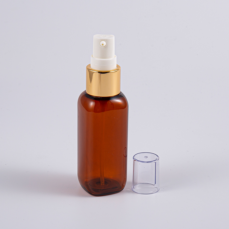 旅行用ポンプ付き 50ml Petg 角型ボトル 旅行用ポンプ付き 50ml Petg 角型ボトル