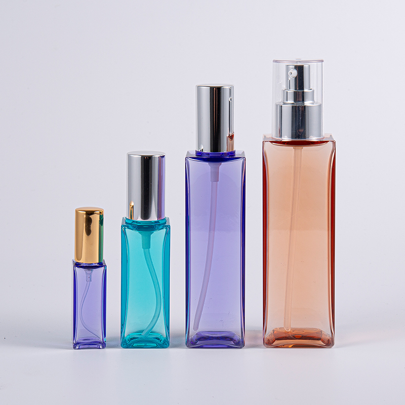 フェイシャルモイスチャライザー 15ml 30ml 100ml 150ml PETG 角型ローションボトル