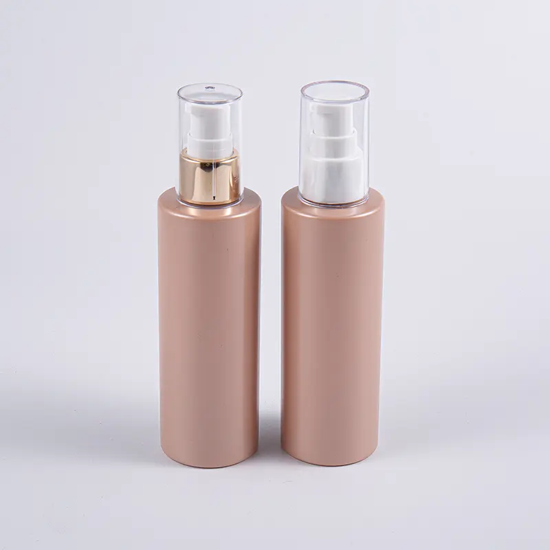 化粧品はスプレーポンプ付き120ml PETプラスチックボトルを使用します